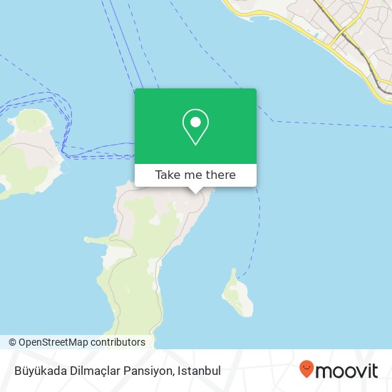 Büyükada Dilmaçlar Pansiyon map