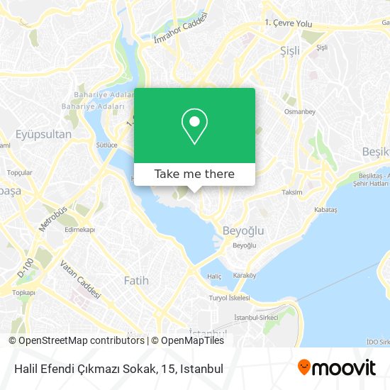 Halil Efendi Çıkmazı Sokak, 15 map