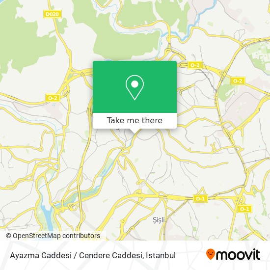 Ayazma Caddesi / Cendere Caddesi map