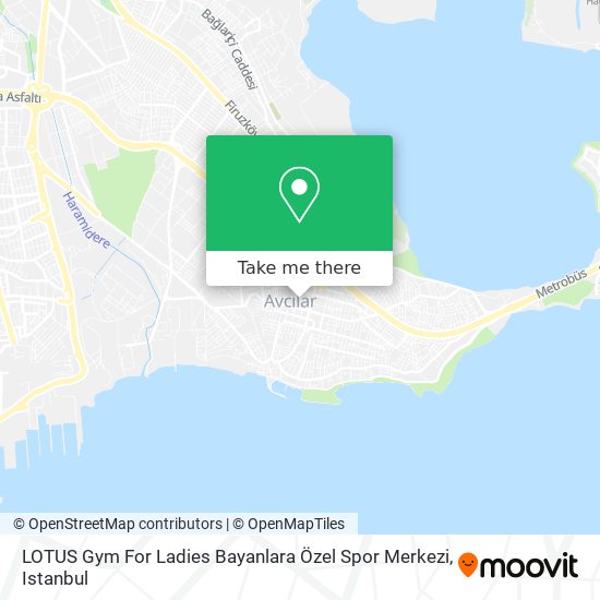 LOTUS Gym For Ladies Bayanlara Özel Spor Merkezi map