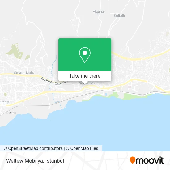 Weltew Mobilya map