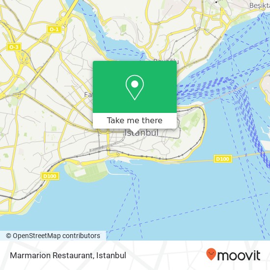 Marmarion Restaurant map