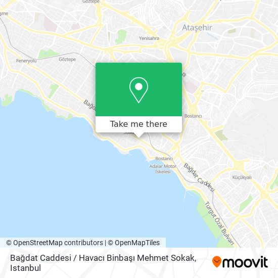Bağdat Caddesi / Havacı Binbaşı Mehmet Sokak map