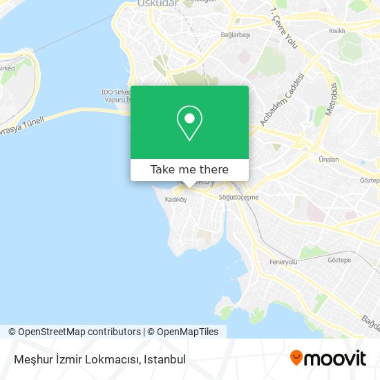 Meşhur İzmir Lokmacısı map