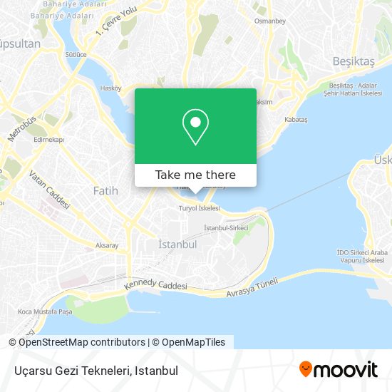 Uçarsu Gezi Tekneleri map