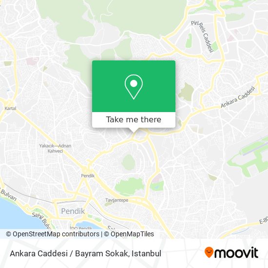 Ankara Caddesi / Bayram Sokak map