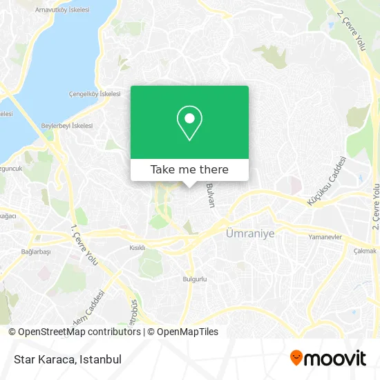 Star Karaca map