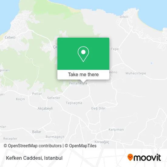 Kefken Caddesi map