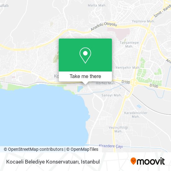 Kocaeli Belediye Konservatuarı map