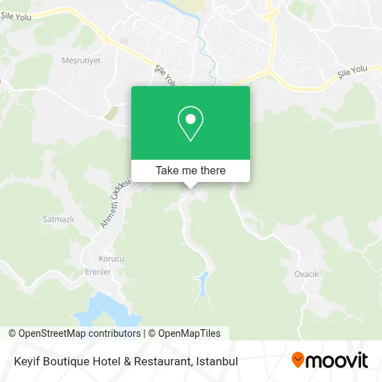 Keyif Boutique Hotel & Restaurant map