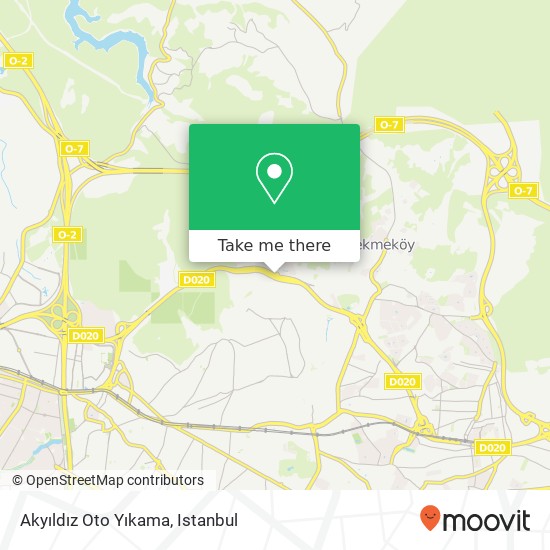 Akyıldız Oto Yıkama map