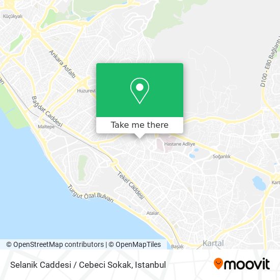 Selanik Caddesi / Cebeci Sokak map