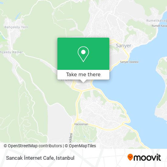 Sancak İnternet Cafe map