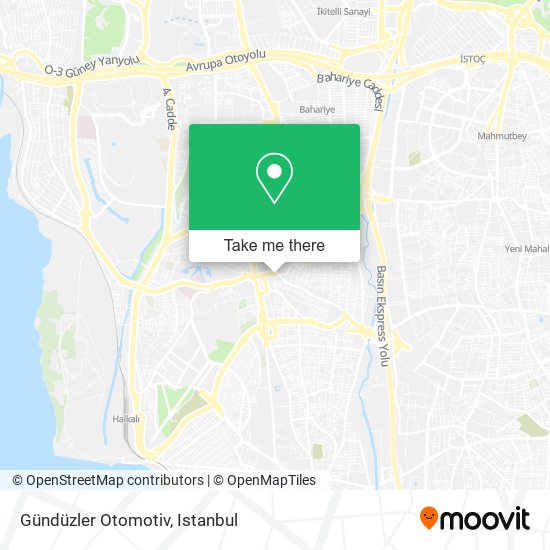 Gündüzler Otomotiv map
