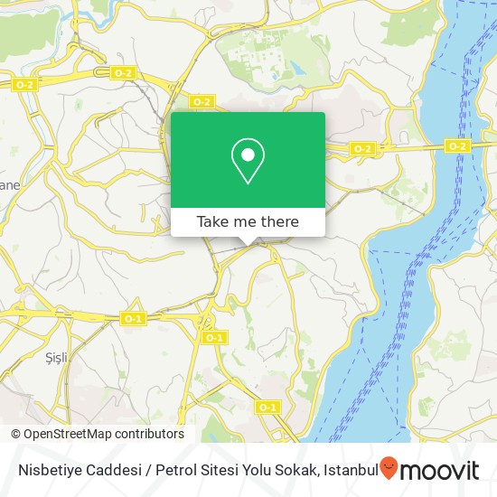 Nisbetiye Caddesi / Petrol Sitesi Yolu Sokak map