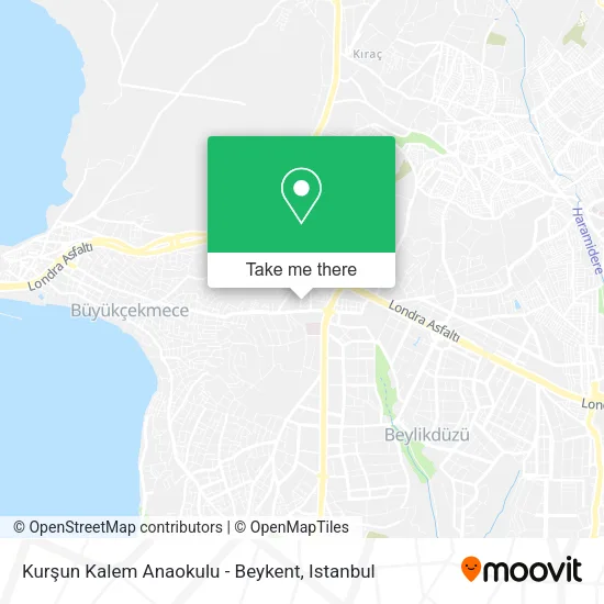 Kurşun Kalem Anaokulu - Beykent map