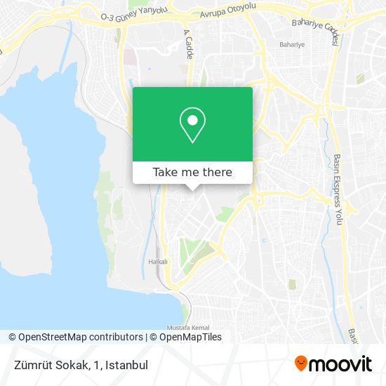 Zümrüt Sokak, 1 map
