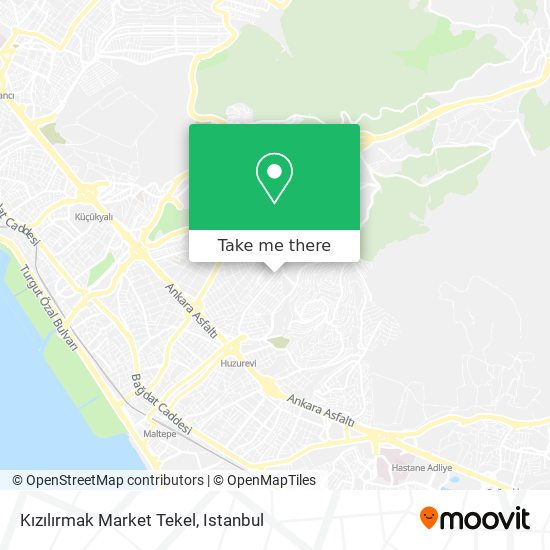Kızılırmak Market Tekel map