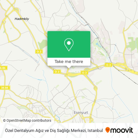 Özel Dentalyum Ağız ve Diş Sağlığı Merkezi map