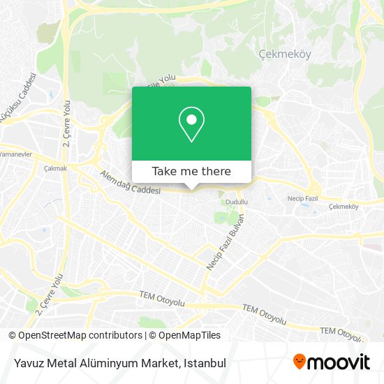 Yavuz Metal Alüminyum Market map