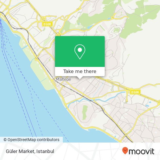 Güler Market map