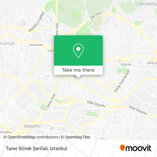 Taner Börek Şerifali map