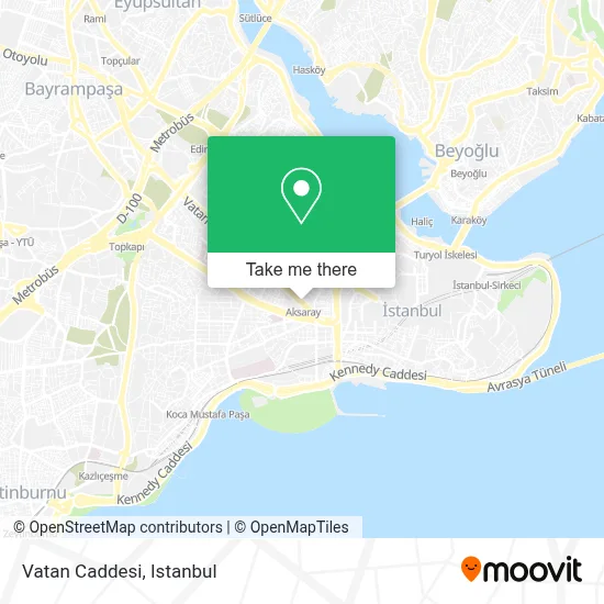 Vatan Caddesi map