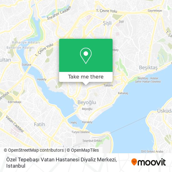 Özel Tepebaşı Vatan Hastanesi Diyaliz Merkezi map
