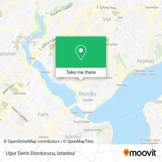 Uğur Derin Dondurucu map