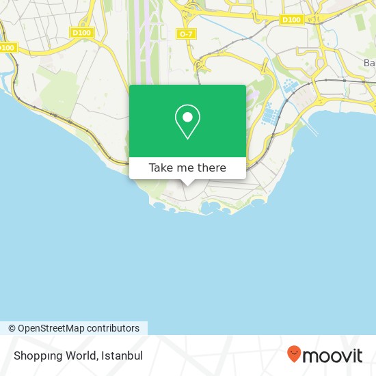 Shoppıng World map