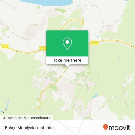 Bahçe Mobilyaları map