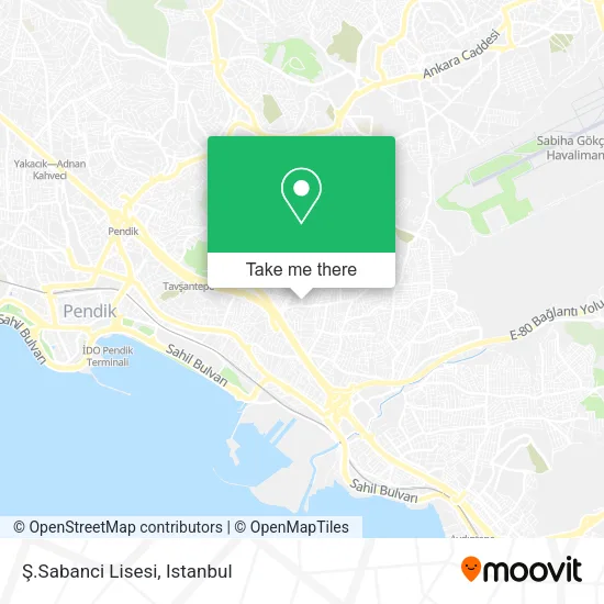 Ş.Sabanci Lisesi map