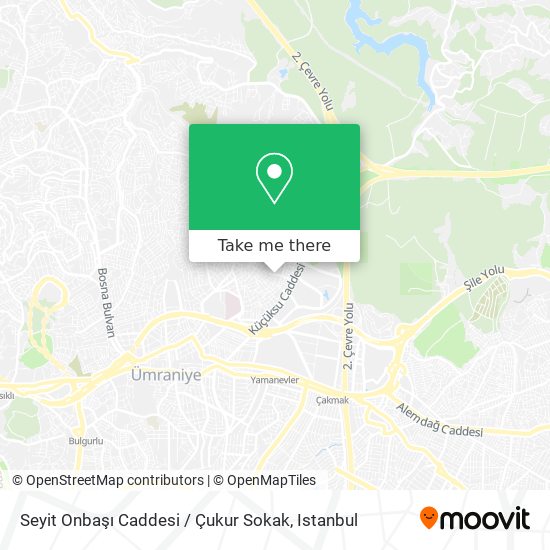 Seyit Onbaşı Caddesi / Çukur Sokak map