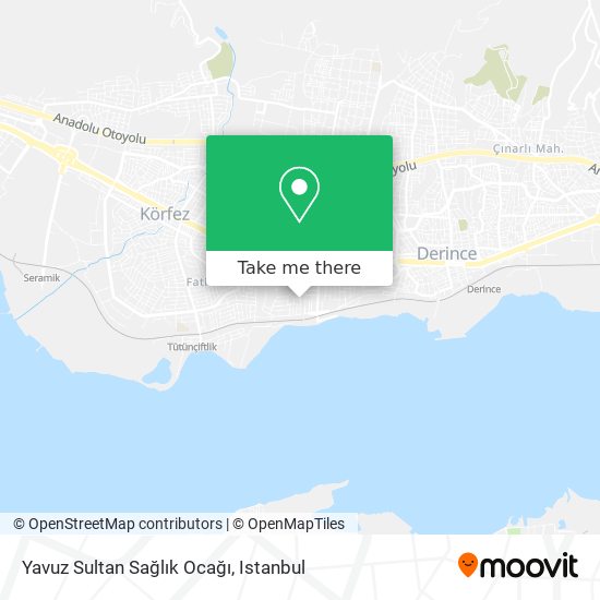 Yavuz Sultan Sağlık Ocağı map