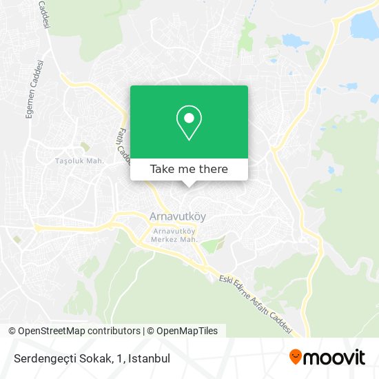 Serdengeçti Sokak, 1 map