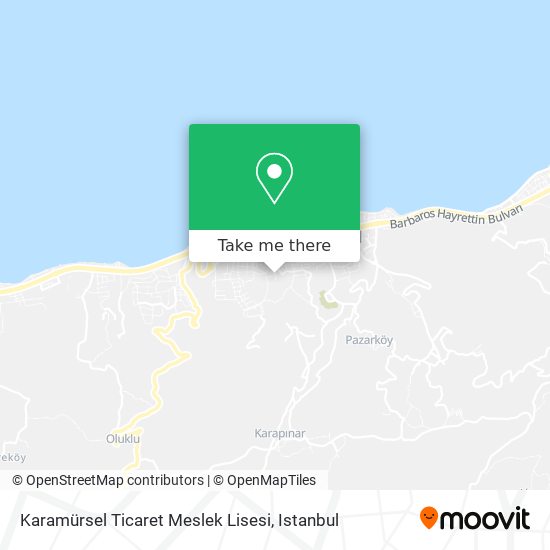 Karamürsel Ticaret Meslek Lisesi map