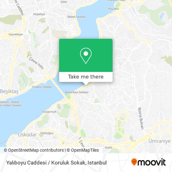 Yalıboyu Caddesi / Koruluk Sokak map