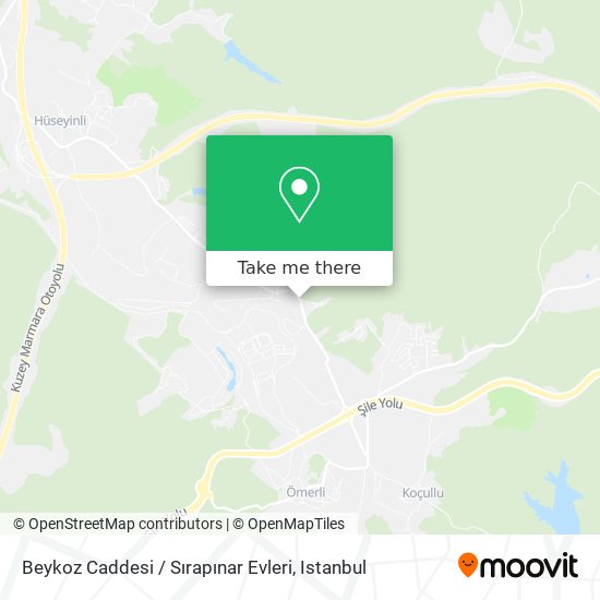 Beykoz Caddesi / Sırapınar Evleri map