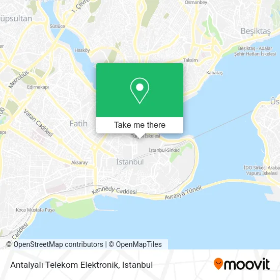 Antalyalı Telekom Elektronik map