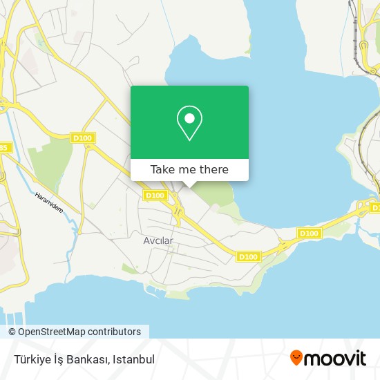 Türkiye İş Bankası map