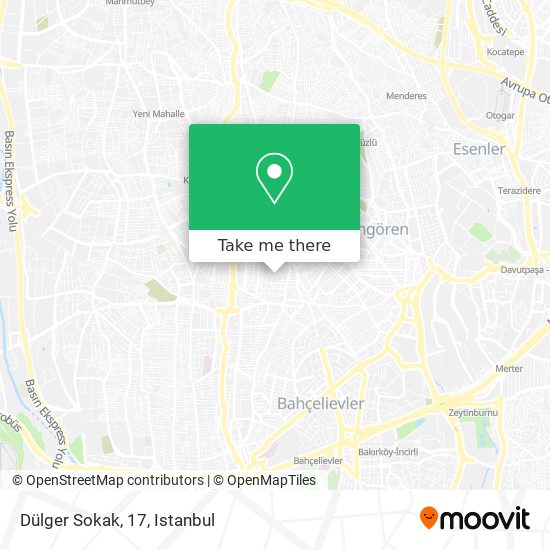 Dülger Sokak, 17 map
