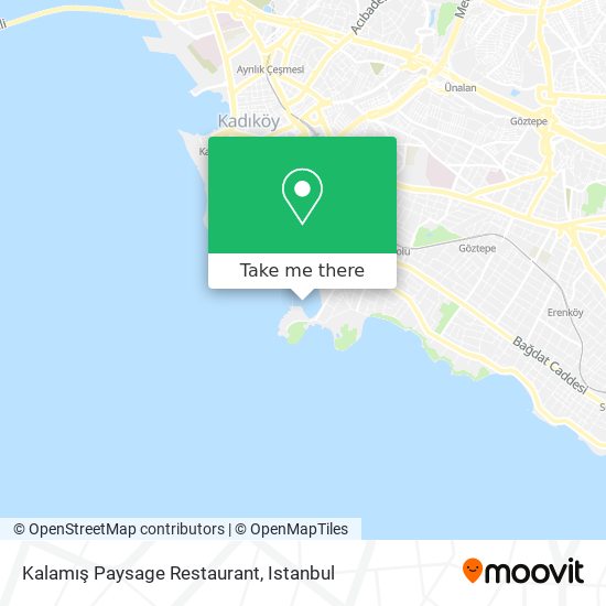 Kalamış Paysage Restaurant map