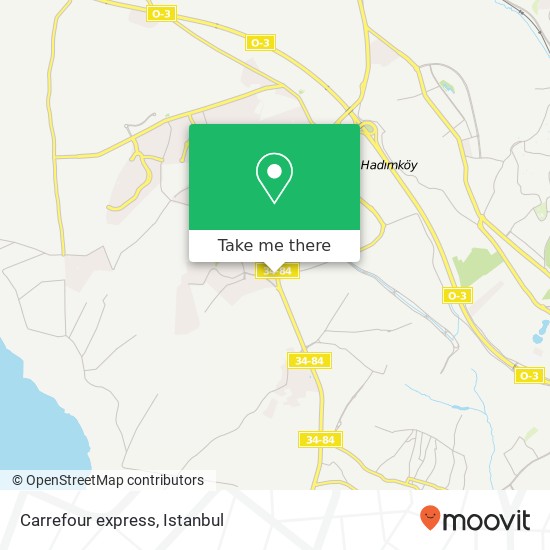 Carrefour express map