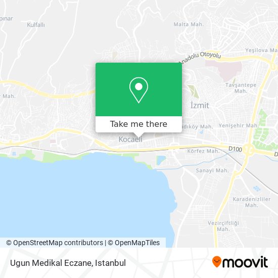 Ugun Medikal Eczane map