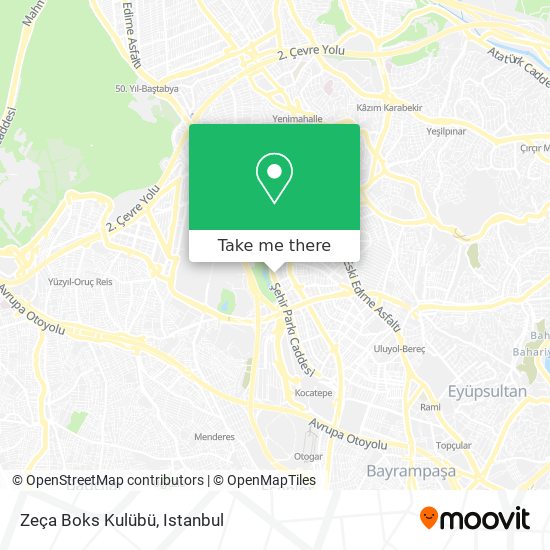 Zeça Boks Kulübü map
