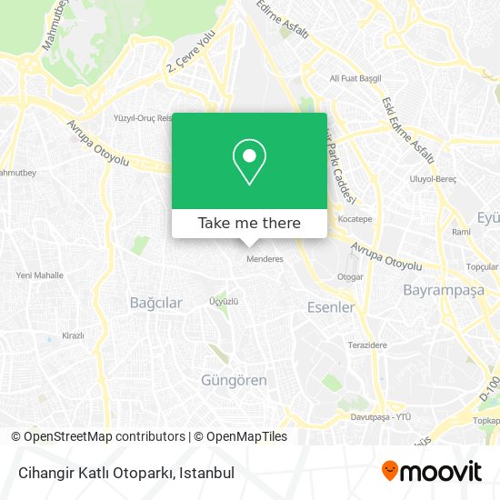 Cihangir Katlı Otoparkı map