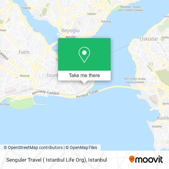 Senguler Travel ( Istanbul Life Org) map