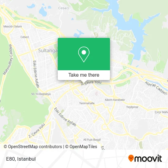 E80 map