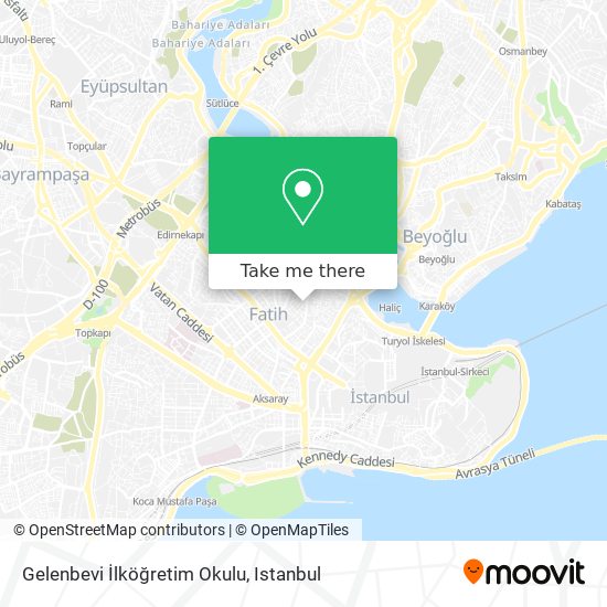 Gelenbevi İlköğretim Okulu map