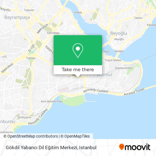 Gökdil Yabancı Dil Eğitim Merkezi map